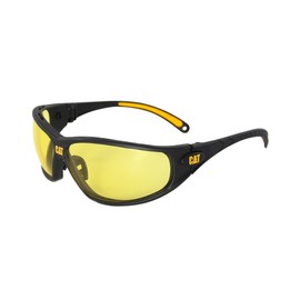 CAT TREAD yellow lens safety glasses