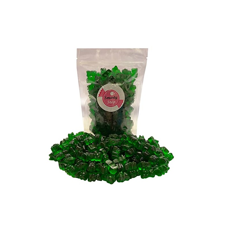 Smarty Stop Gummy Bears (Green Apple, 2 Pound (Pack of