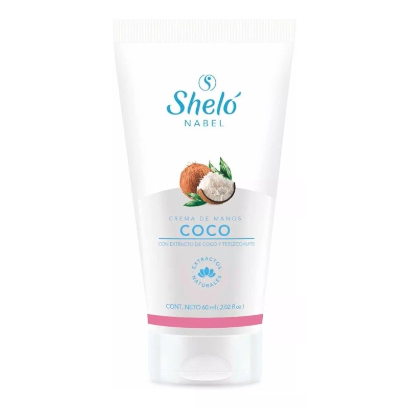 Sheló Nabel Tratamiento Para Manos De Coco: Shampoo Exfoliante Y