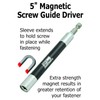 IVY Classic 44622 5" Magnetic Screw Guide Driver, 1/Card
