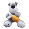KFMX Perrito De Peluche Con Pierna Pollo Perro