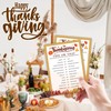 Thanksgiving Game Card Set- This Or That,Fall Maple leaf Pattern