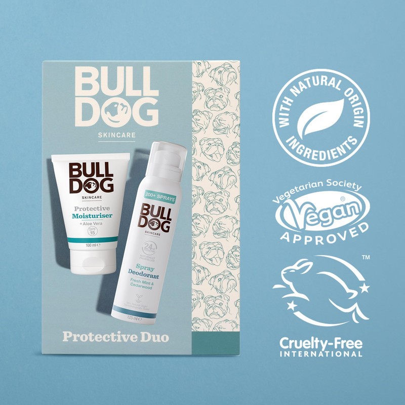 Bulldog Skincare | Men's Gift Set | Protective Daily Duo