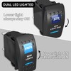 DaierTek LED Light Bar Rocker Switch and Rear Lights Rocker