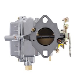 EVERESTWAY Carburetor 1 Barrel with Gasket Compatible for Ford 1957 1960 1962 144 170 200 223 6Cyl 4Cyl engines Replace for Holley 1904 1908 1909 1920 Manual Choke
