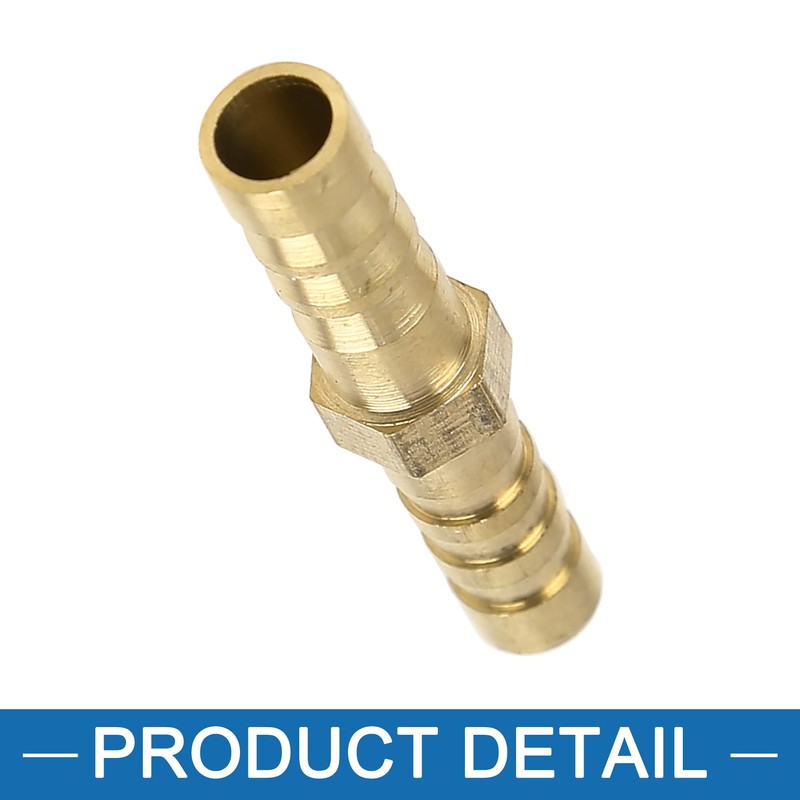 A ABSOPRO Brass Barb Hose Fitting Straight Joiner for Air