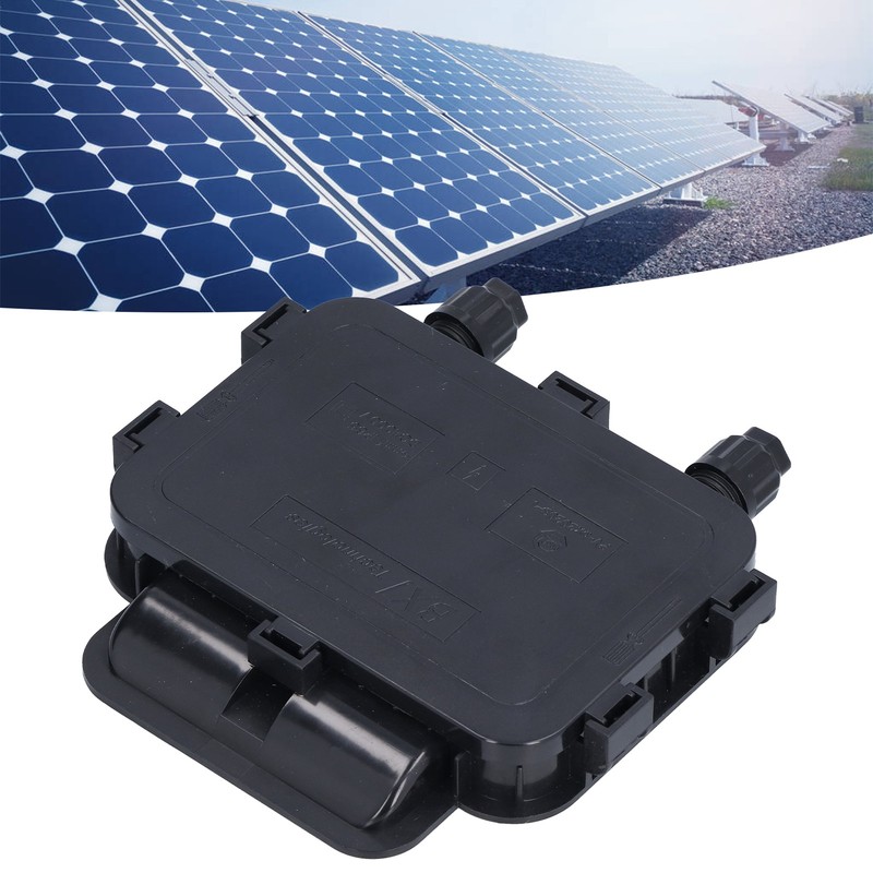 Solar Junction Box Photovoltaic Electrical Enclosure Case Solar Panel Accessories