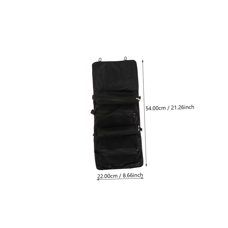 Gogogmee Toiletry and Makeup Bag Folding Pouch Hanging Cosmetic Bag