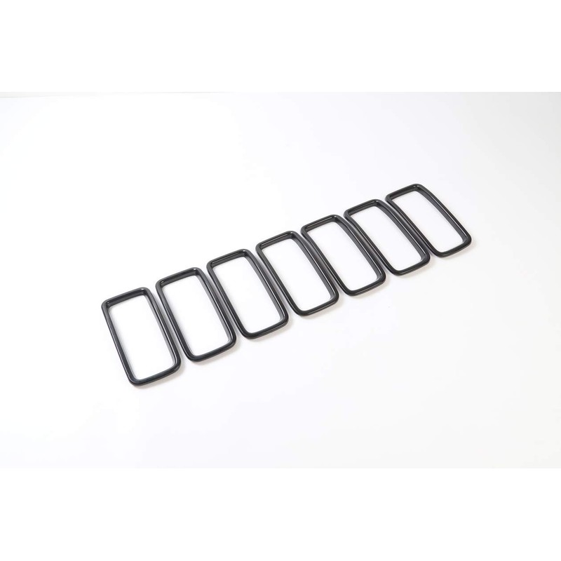 2019-2023 ABS Plastic Grille Cover 7pcs Black