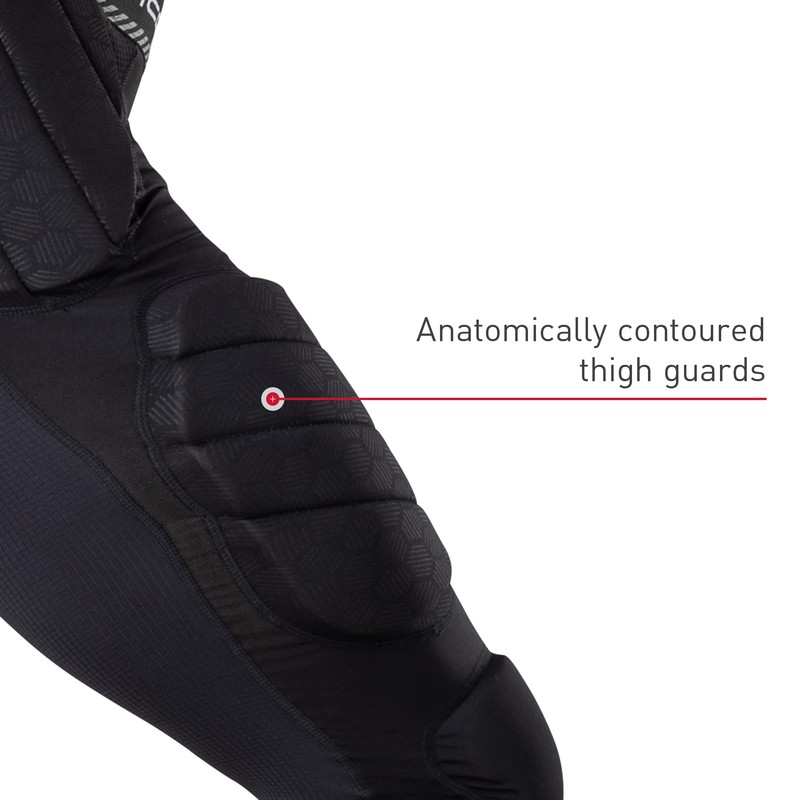 McDavid Rival Integrated 7-Pad ¾ Tight Black YL