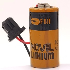 Battery 2X CR2/38.L 3V 2000 mAh Battery for Fuji FDK CR2/3 8.L 3V PLC Battery ER17/33
