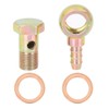 X AUTOHAUX Hollow Screw Hose Bolt 16 mm Accessory for