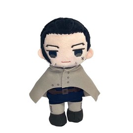 Argernon Products Golden Kamui Plush Toy, Hyakunosuke Ogata, Approx. 3.9 x 6.7 inches (100 x 170 mm), Soft Boa