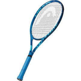 Head Metallix Attitude Elite Blue Tennis Racket - Pre-Strung Adult Tennis Racquet Lightweight - Midplus Headsize for Blend of Power and Control