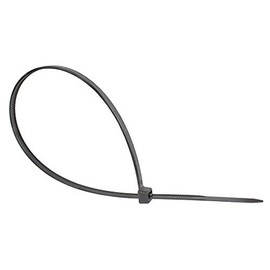 Good Connections® Cable Ties, 100 mm x 2.5 mm, Set of 100, Black, UL, UV-Resistant, Weather-Resistant, for Outdoor Use, -40 °C to +85 °C