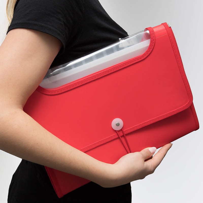 D.RECT 5590 - A4 12-Pocket Expandable Folder | Expandable Binder