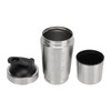 Shaker Bottle Stainless Steel Protein Shaker with Scales Portable Shaker