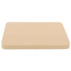 teemando® 8 x Beech Wood Coasters 10cm Decorative Coasters for