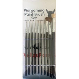 Wargaming Paint Brush Set