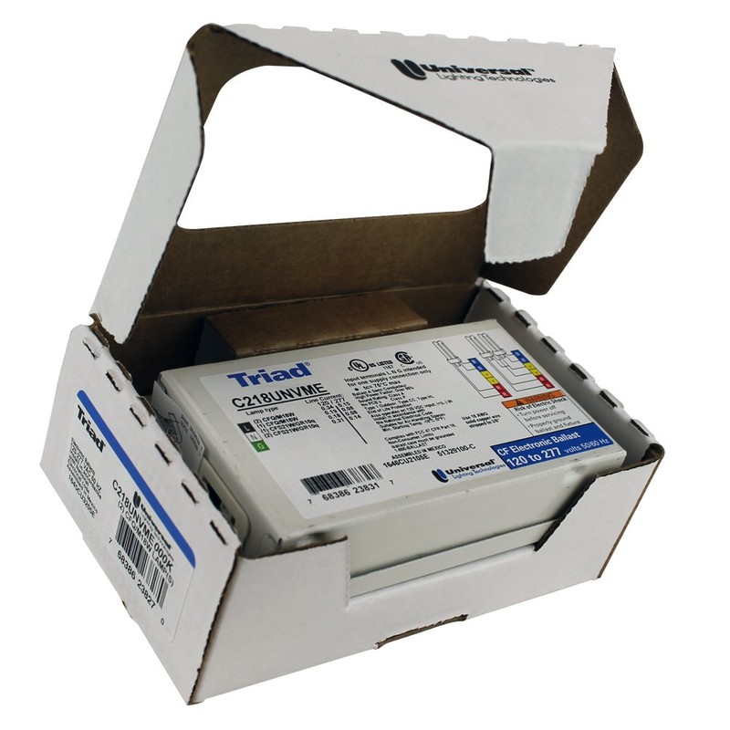 Universal C218UNVME - 2 Lamp - 18 Watt CFL Ballast