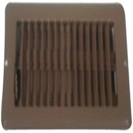 Metaline 12509 4" x 8" Brown Floor Register