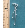 12 Pack - 2" Double Slat Valance Clips for Wood
