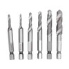 Drill Tap Bit Set Hex Shank Metric Combo HSS Ti