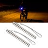 2Pcs Mini Flashlight Pocket Clip Stainless Steel ABS Rechargeable 600mAh