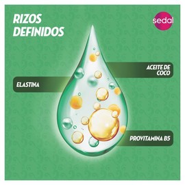 Sedal Crema para Peinar Rizos Definidos 380 ml