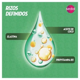 Sedal Crema para Peinar Rizos Definidos 380 ml