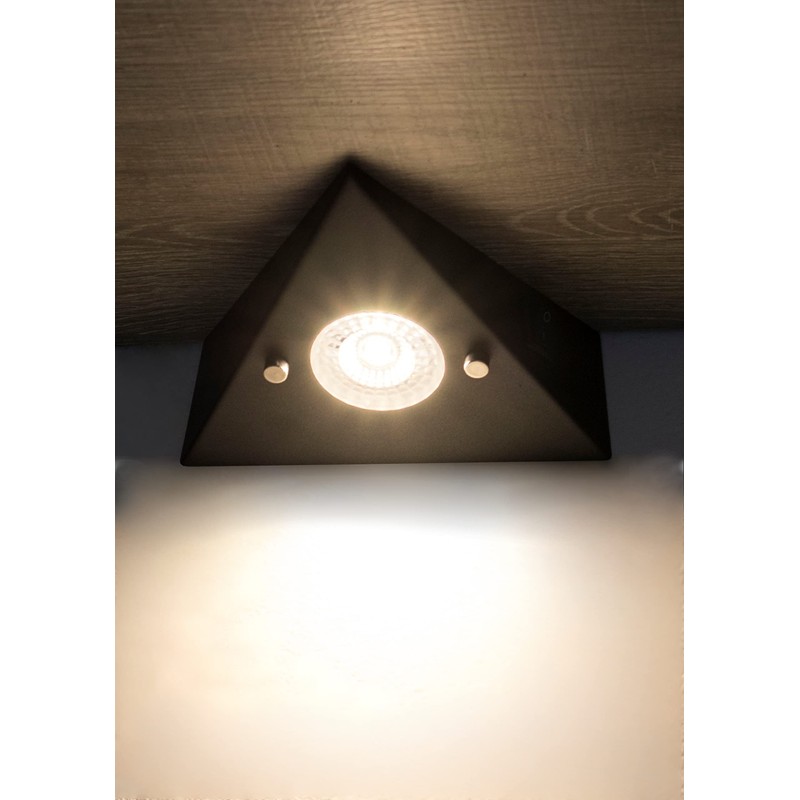 Trango Cook 6740-35 Under-Unit Light in Matt Black Recessed Spotlight