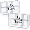 Com-Four ® Storage Box for Tea and Tea Bags, Tea
