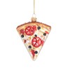 Sass & Belle Pizza Slice Shaped Bauble