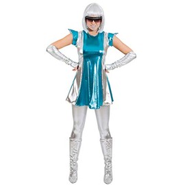 Spacewoman Space Fancy Dress Costume, Size 42/44
