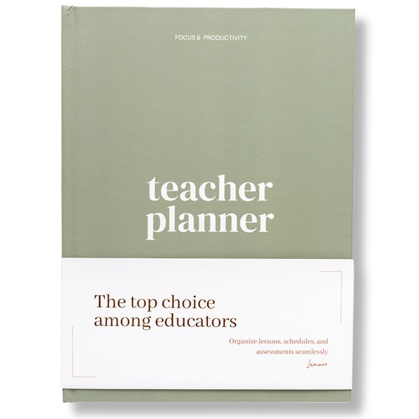 Lamare Teacher Planner 2024-2025 Academic Year - 218 Pages, Undated