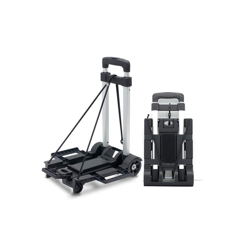 APOXCON Folding Hand Truck, 120 lbs Capacity Luggage Cart with