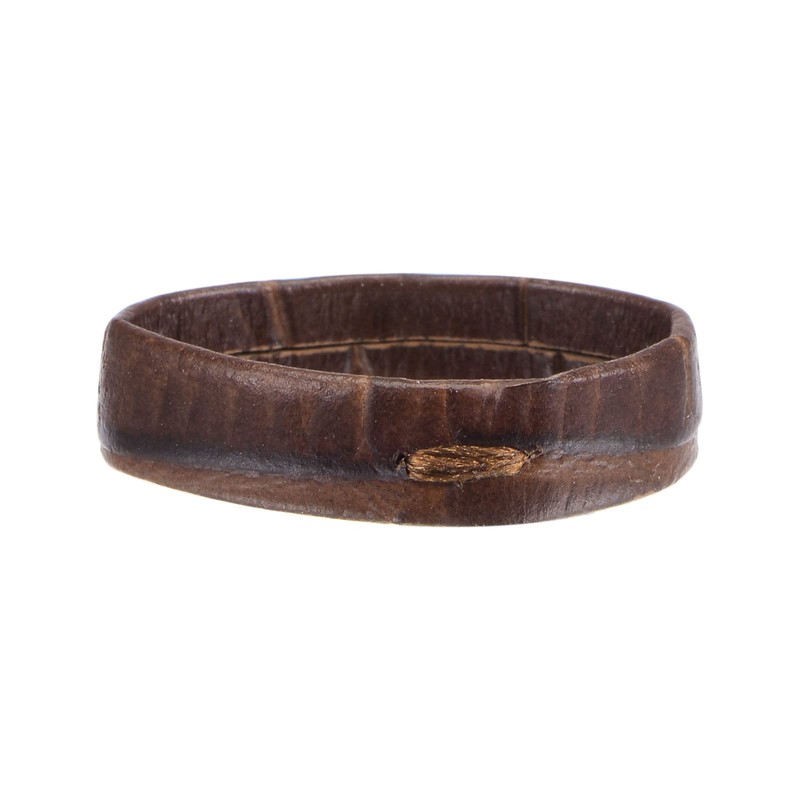 sourcing map 6 Pcs PU Leather Loops Replacement Retaining Ring