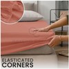 Comfy King Fitted Sheet, Wrinkle Free Plain Bedding Percale Fitted
