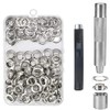 Grommet Tool Kit - 150 Sets Grommet Eyelets 10 mm