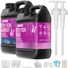 Puduo Epoxy Resin Kit 1.1Gallon，Newly Formulated Crystal Clear Epoxy Resin，Strong,