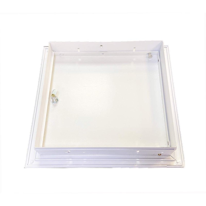 Metal Access Panel Inspection Door with Picture Frame Gloss White