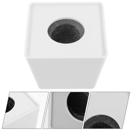 SUPVOX Cube Shaped Microphone Flag Station Mic Logo Accessory for Interviews Corporate Meetings and Press Conferences Stylish and Practical Design Microphone Use