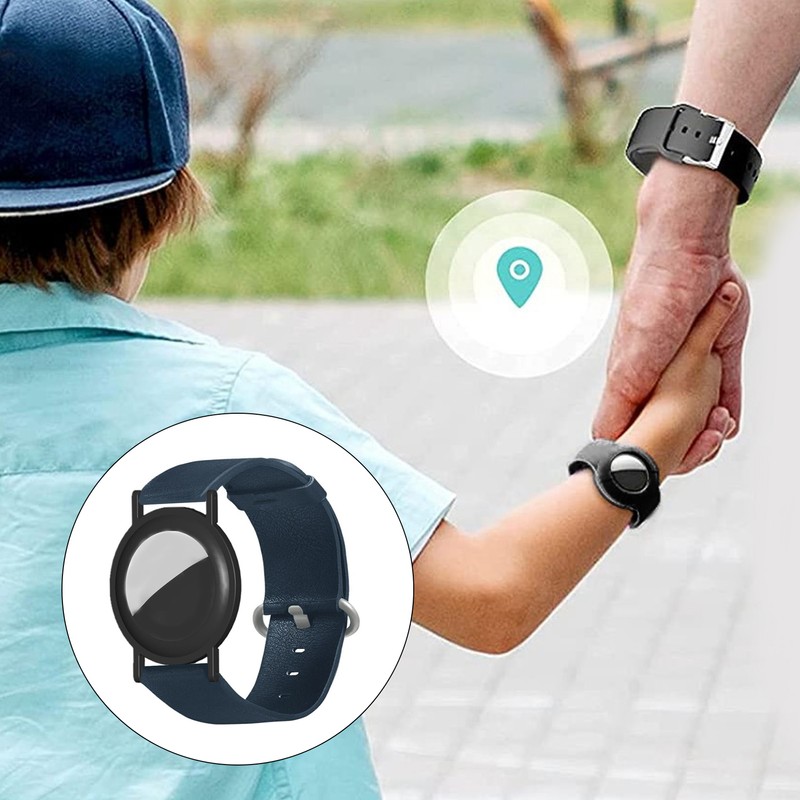 Kids Locator Wristband Soft Sweatproof Scratch Resistant Stylish Bracelet for