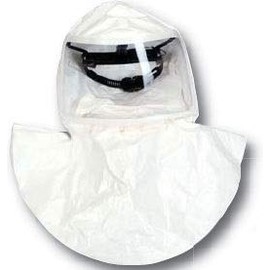 MSA 10084820 OptimAir TL Hood with Suspension for Powered Air-Purifying Respirator, Single-Bib, 6A Connector (Pack of 4)
