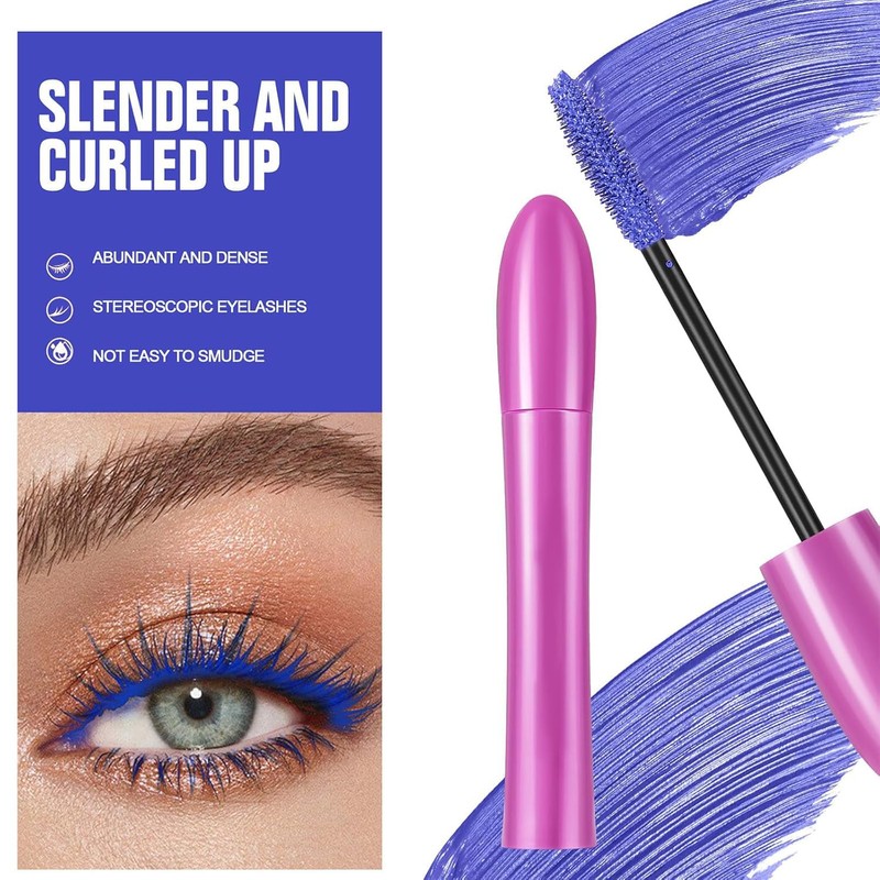 Kyannkara Volumizing Mascara Waterproof Long Lasting No Clumping Formula, Smooth