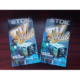 TDK E240 TV Blank Tapes