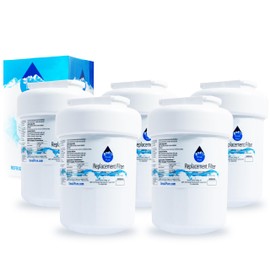 5-Pack Replacement for General Electric PFSS6PKXASS Refrigerator Water Filter - Compatible with General Electric MWF, MWFP Fridge Water Filter Cartridge