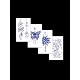 Waterproof Hippie Tattoo Sticker / 워터프루프 히피 타투 스티커