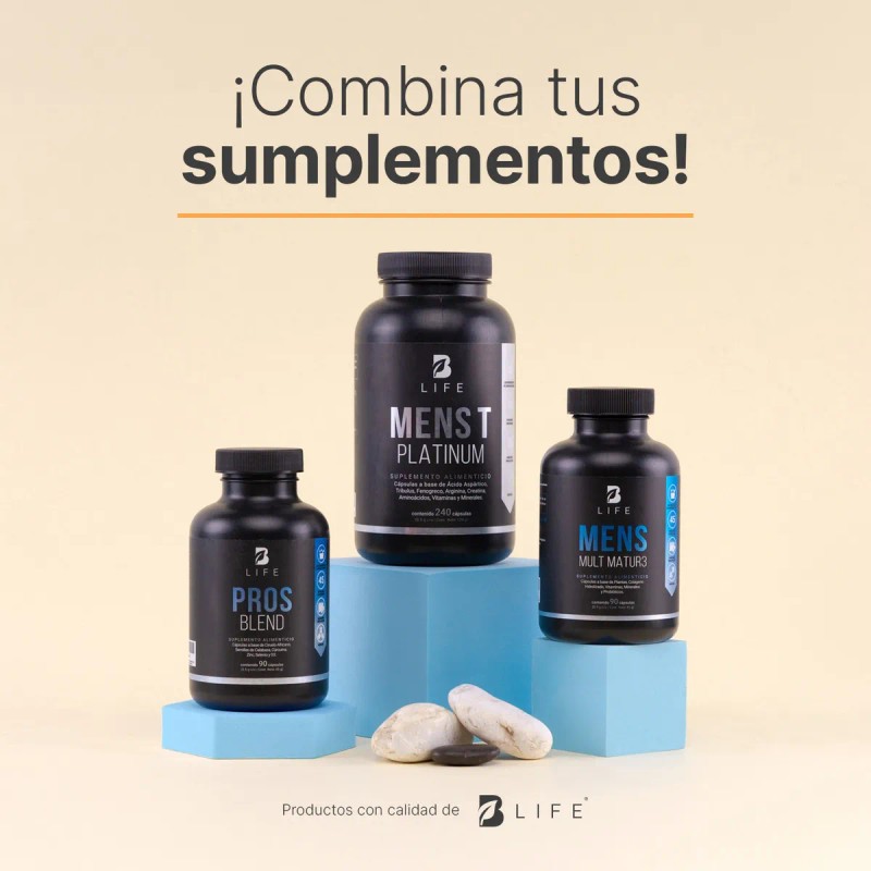 Suplemento Para La Próstata De 90 Cápsulas. Pros B Life