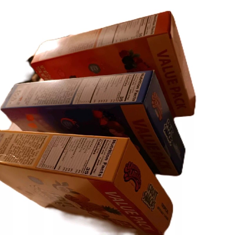 value pack fruit snacks box